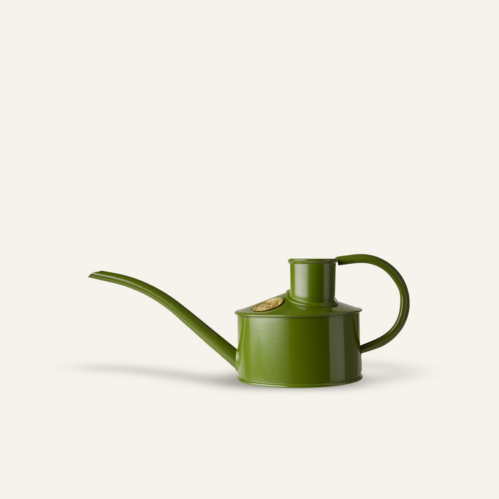haws The Fazeley Flow Fern Green - One Pint Indoor Metal Watering Can