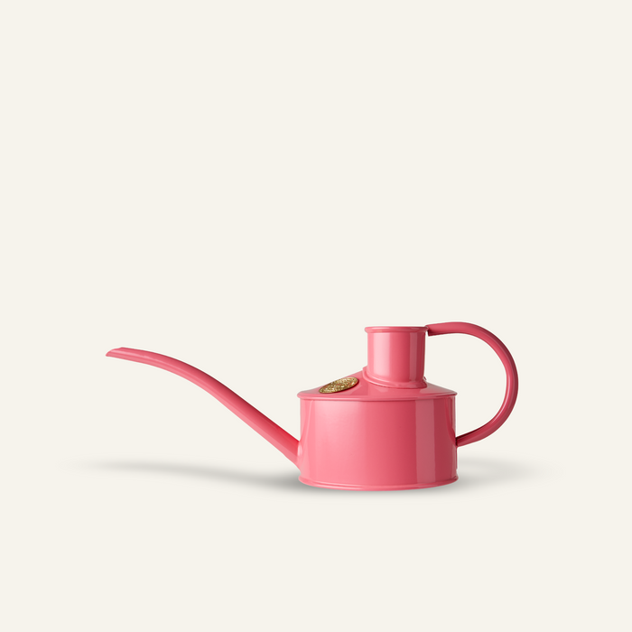 haws The Fazeley Flow Peppercorn Pink - One Pint Indoor Metal Watering Can
