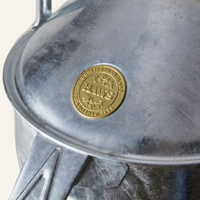 Haws The Hockley Heritage HDG - 2 Gallon Galvanised Outdoor Metal Watering Can