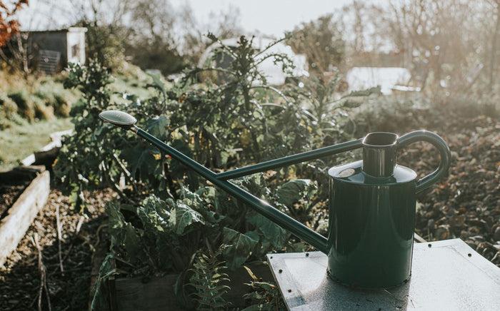 Haws The Warley Fall - Balanced Pair - One Gallon Outdoor Metal Watering Can