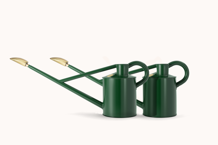 haws The Warley Fall - Balanced Pair - One Gallon Outdoor Metal Watering Can
