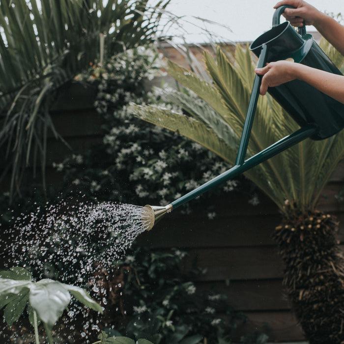 Haws The Warley Fall - Green - Full Monty Kit - Two Gallon Outdoor Metal Watering Can