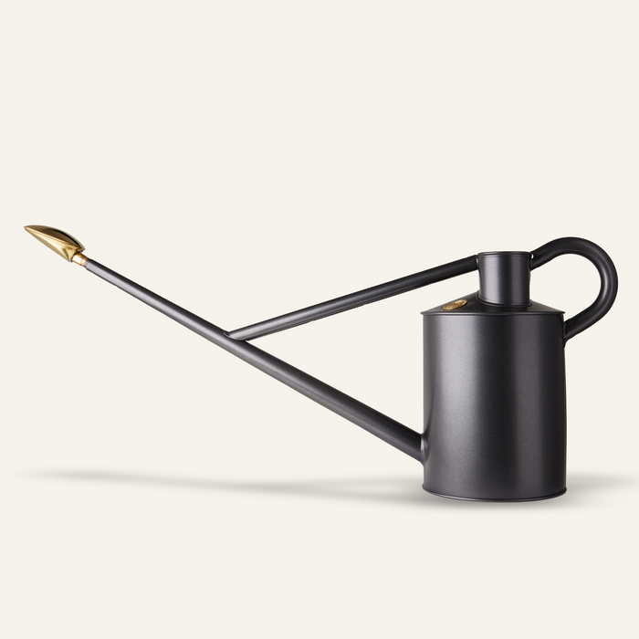 haws The Warley Fall - Two Gallon in Graphite Outdoor Metal Watering Can haws The Warley Fall - Two Gallon in Graphite Outdoor Metal Watering Can