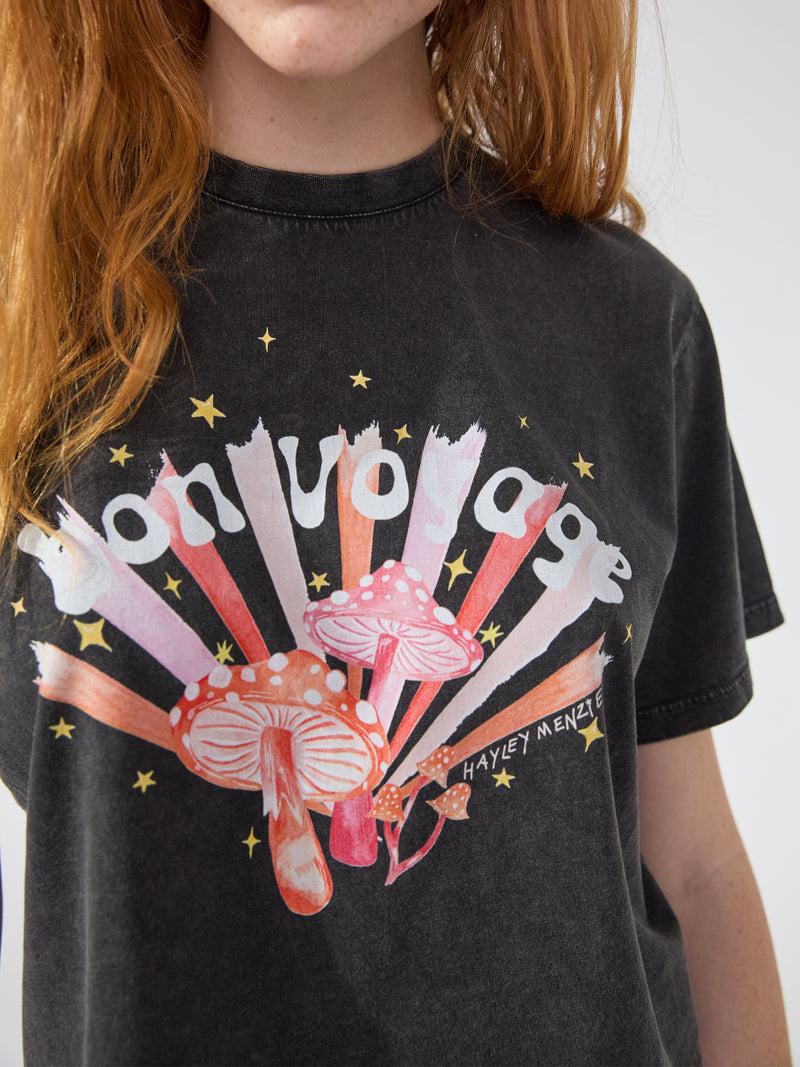 Hayley Menzies Bon Voyage T-Shirt Grey