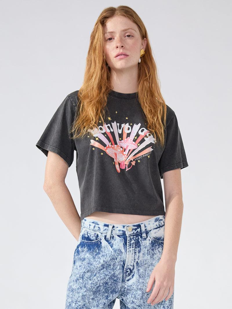 hayley menzies Bon Voyage T-Shirt Grey