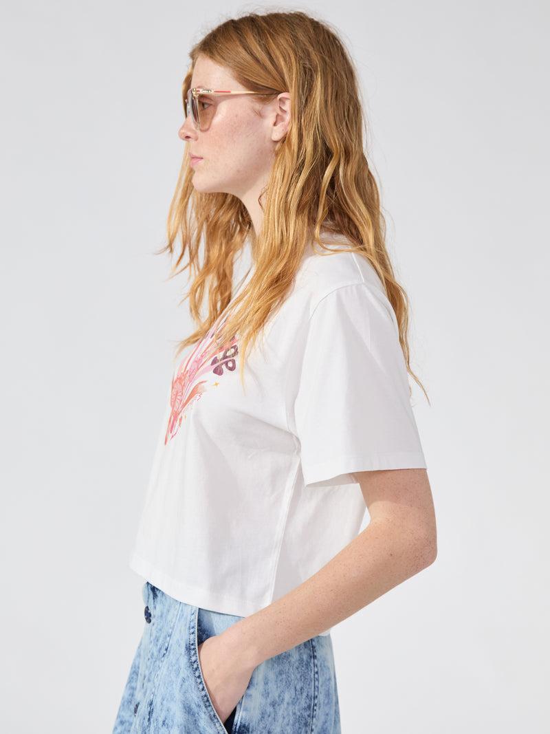 Hayley Menzies Bon Voyage T-Shirt White