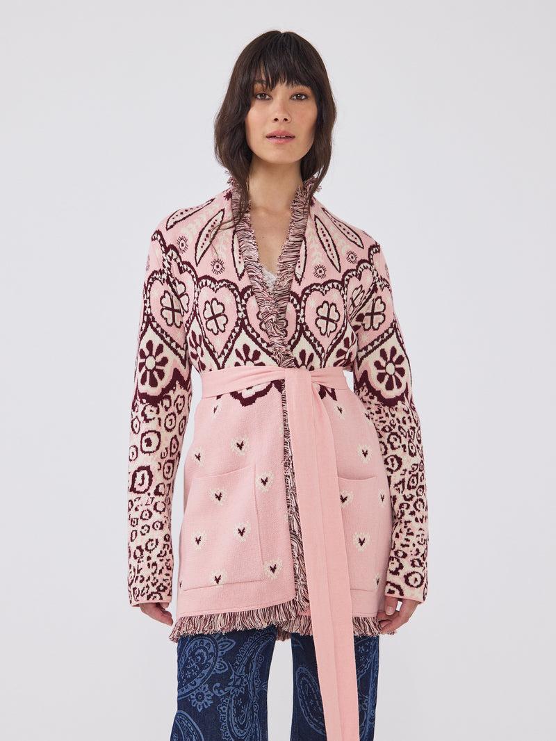 hayley menzies Dalton Cardigan Pink