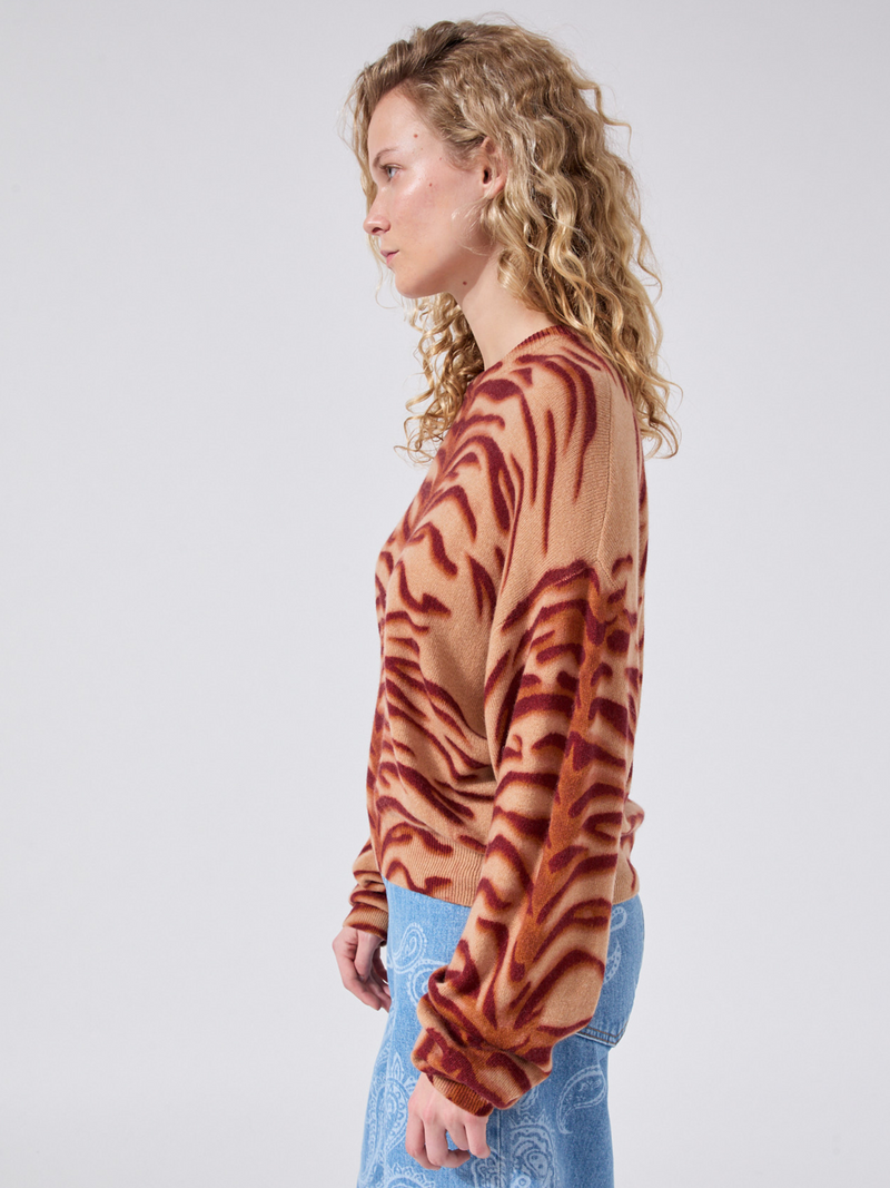 Hayley Menzies Debbie Cashmere Jumper Camel
