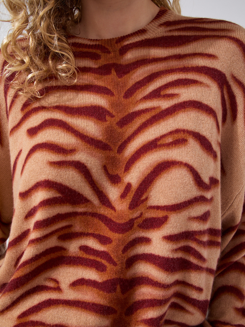 Hayley Menzies Debbie Cashmere Jumper Camel