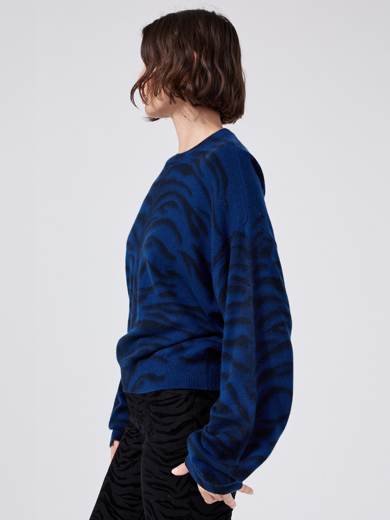 Hayley Menzies Debbie Cashmere Jumper Navy