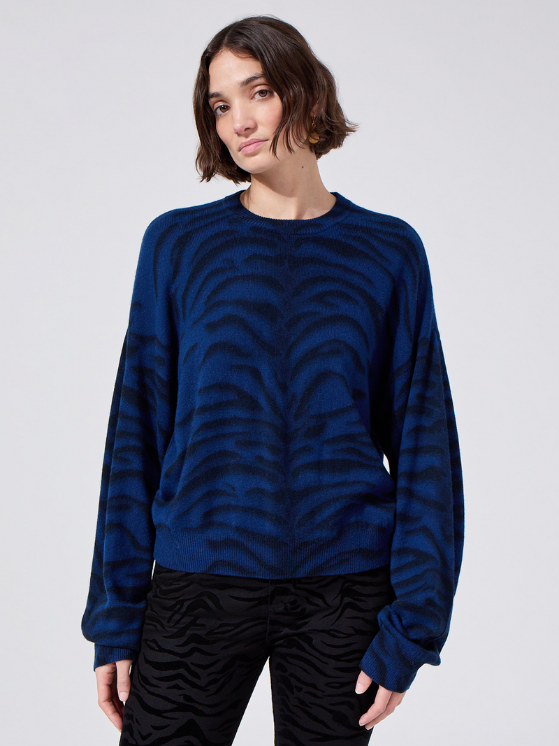 hayley menzies Debbie Cashmere Jumper Navy