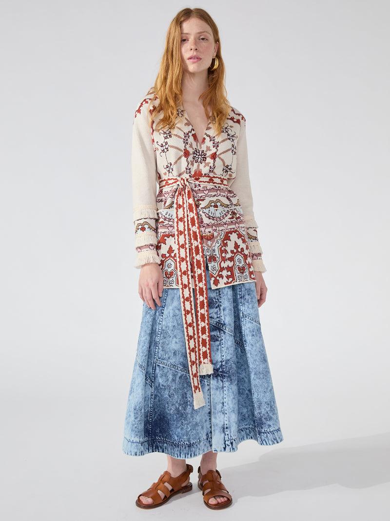 Hayley Menzies Dylan Cardigan Cream