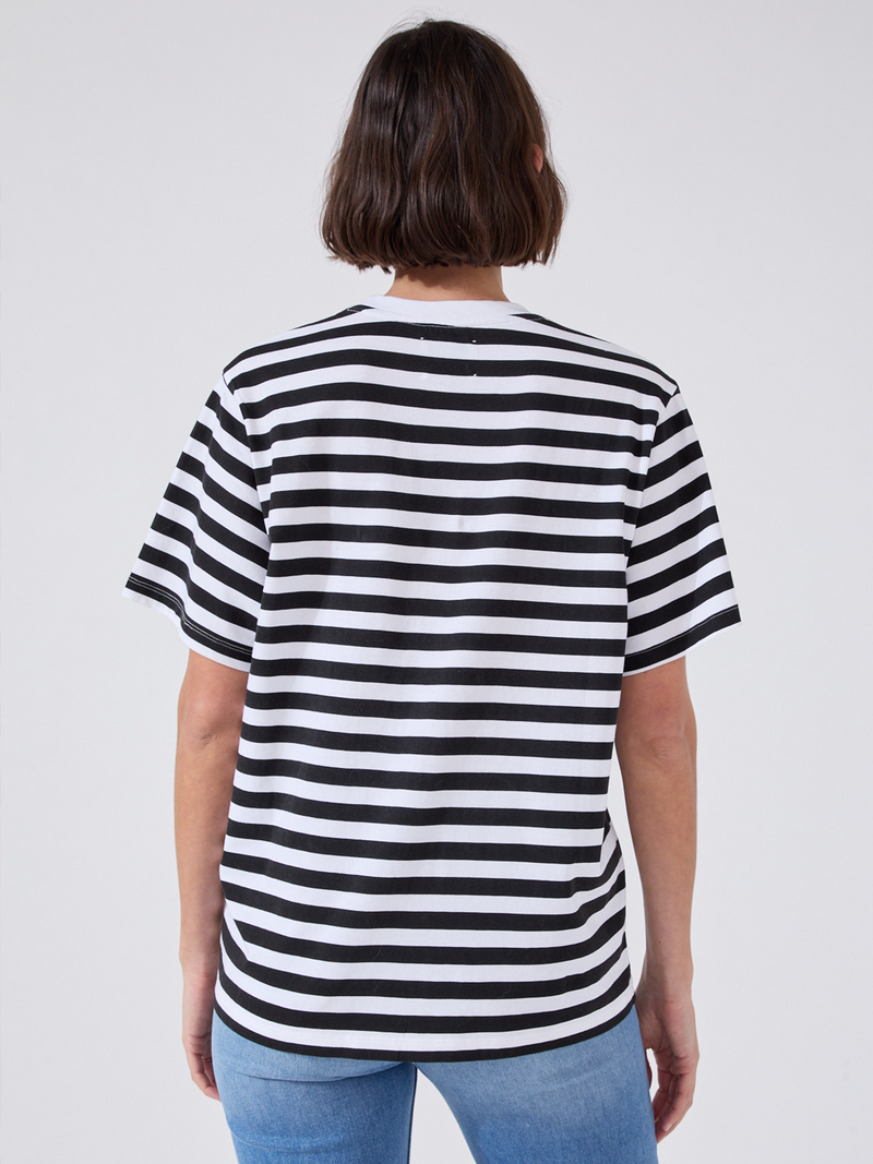 Hayley Menzies Enchanted Leopard T-Shirt Stripe