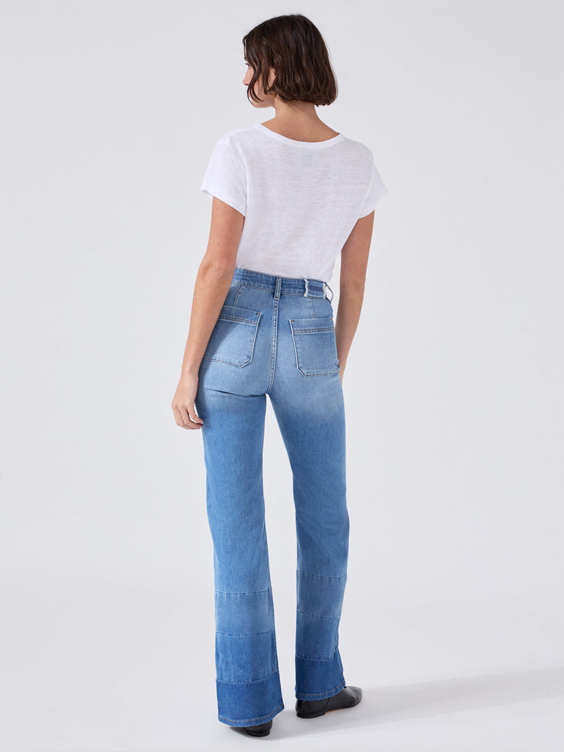 Hayley Menzies Flare Jeans Ombre