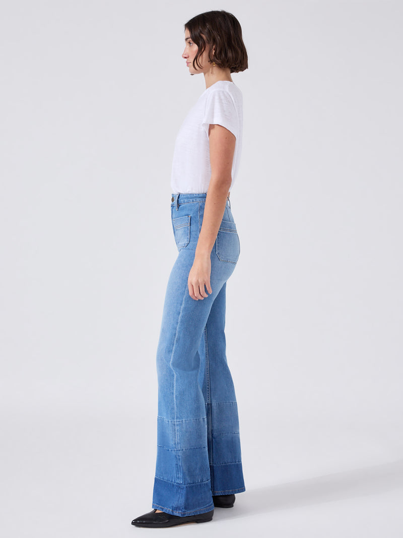 Hayley Menzies Flare Jeans Ombre