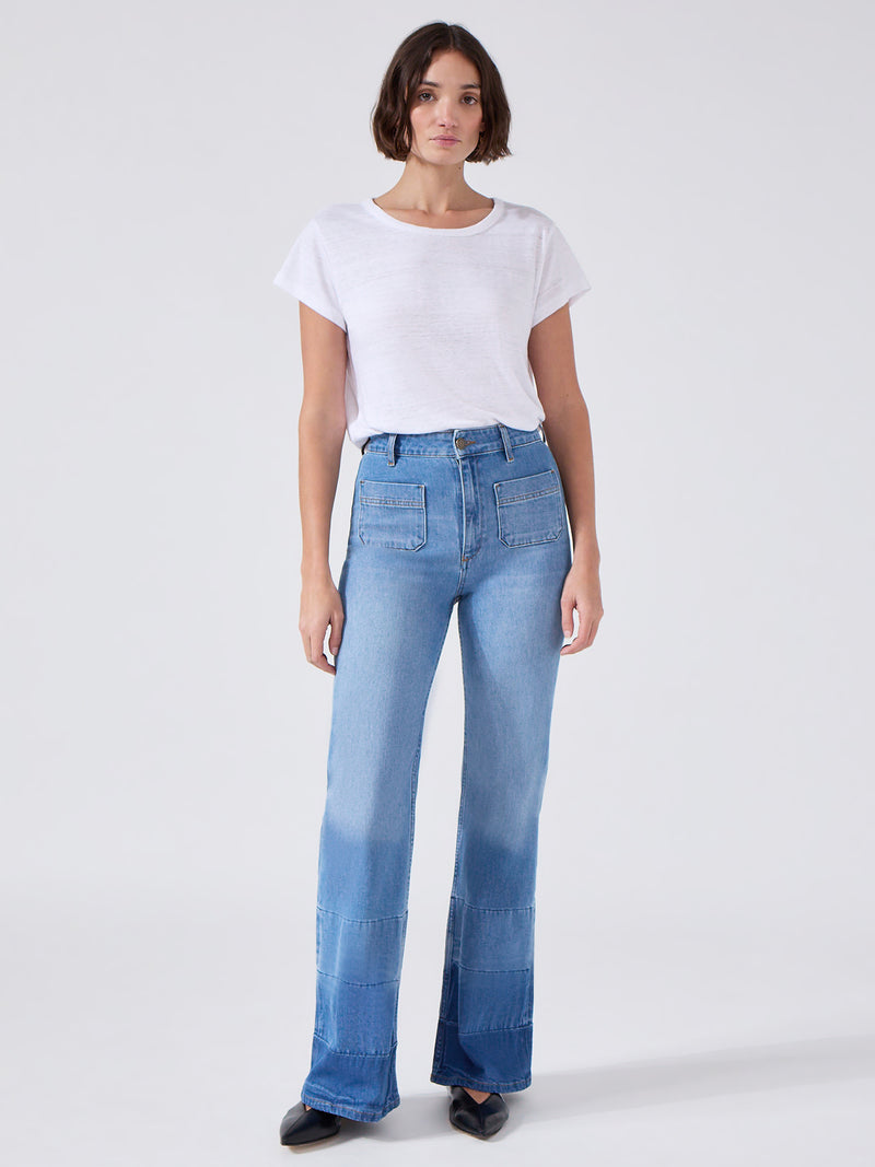 Hayley Menzies Flare Jeans Ombre