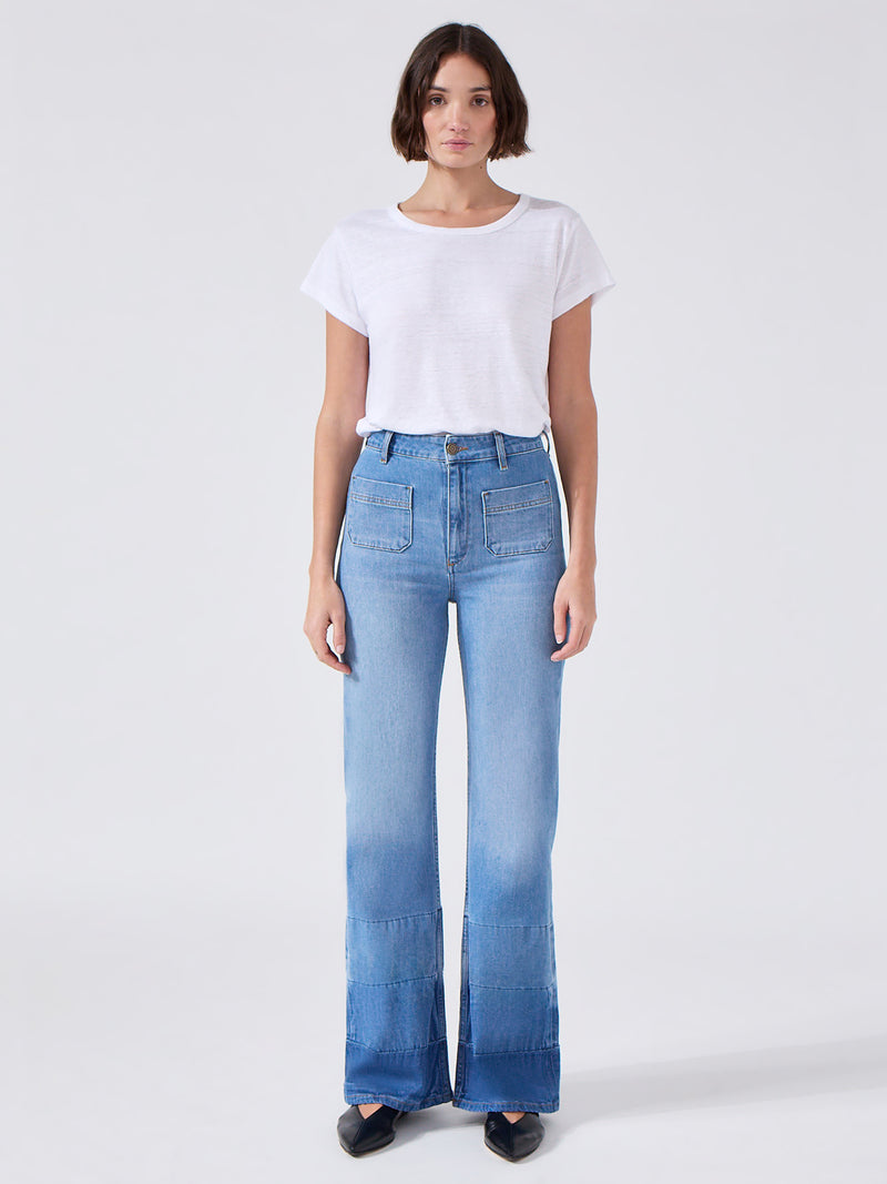 hayley menzies Flare Jeans Ombre