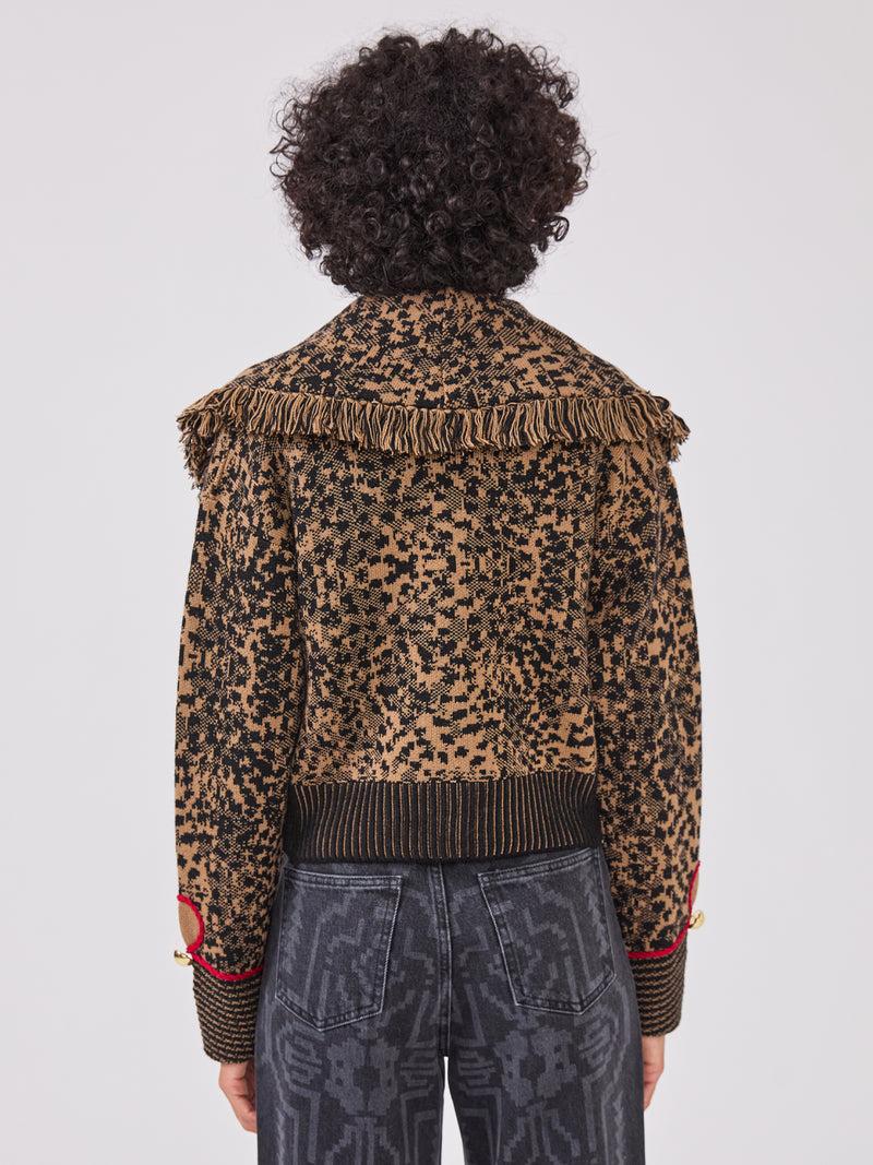 Hayley Menzies Hari Merino Bomber Camel