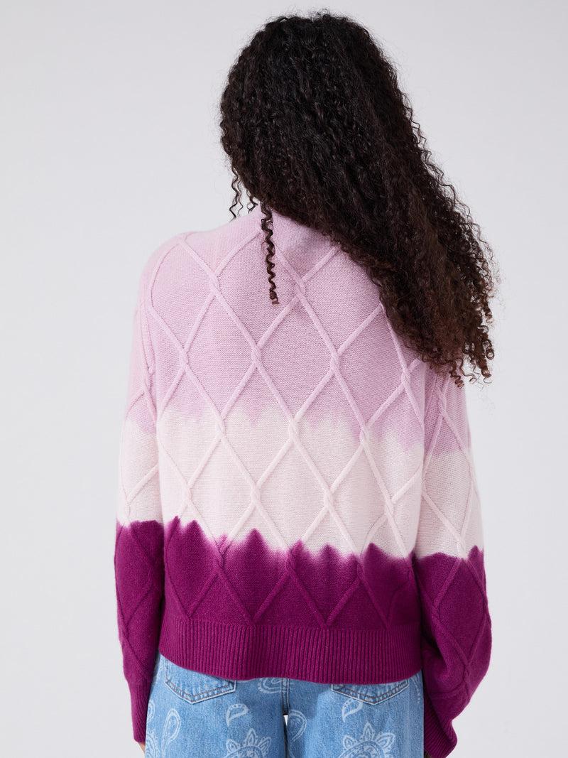 Hayley Menzies Janis Cashmere Cardigan Multi