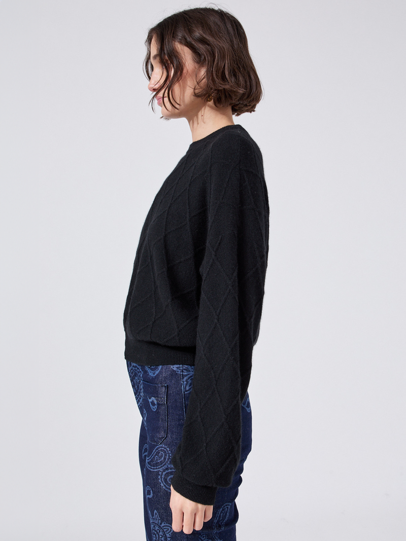 Hayley Menzies Janis Cashmere Jumper Black