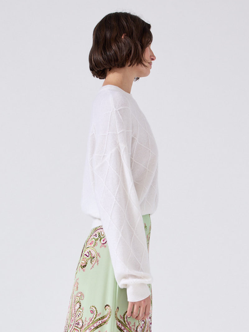 Hayley Menzies Janis Cashmere Jumper Cream