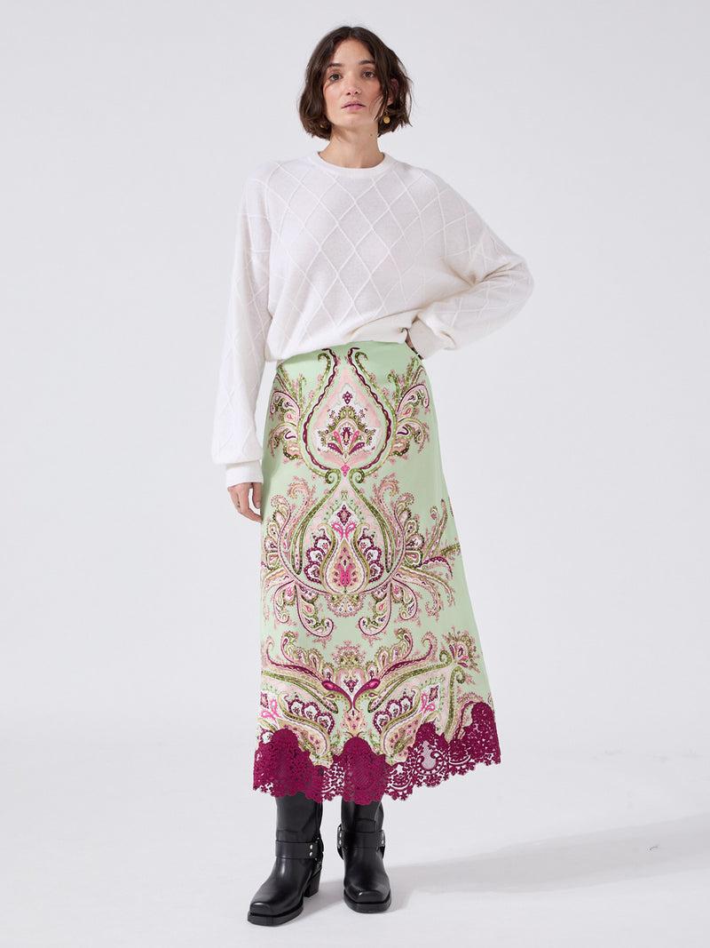 Hayley Menzies Janis Cashmere Jumper Cream