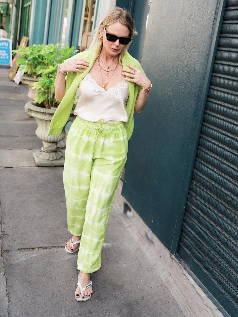 Hayley Menzies Janis Joggers Chartreuse