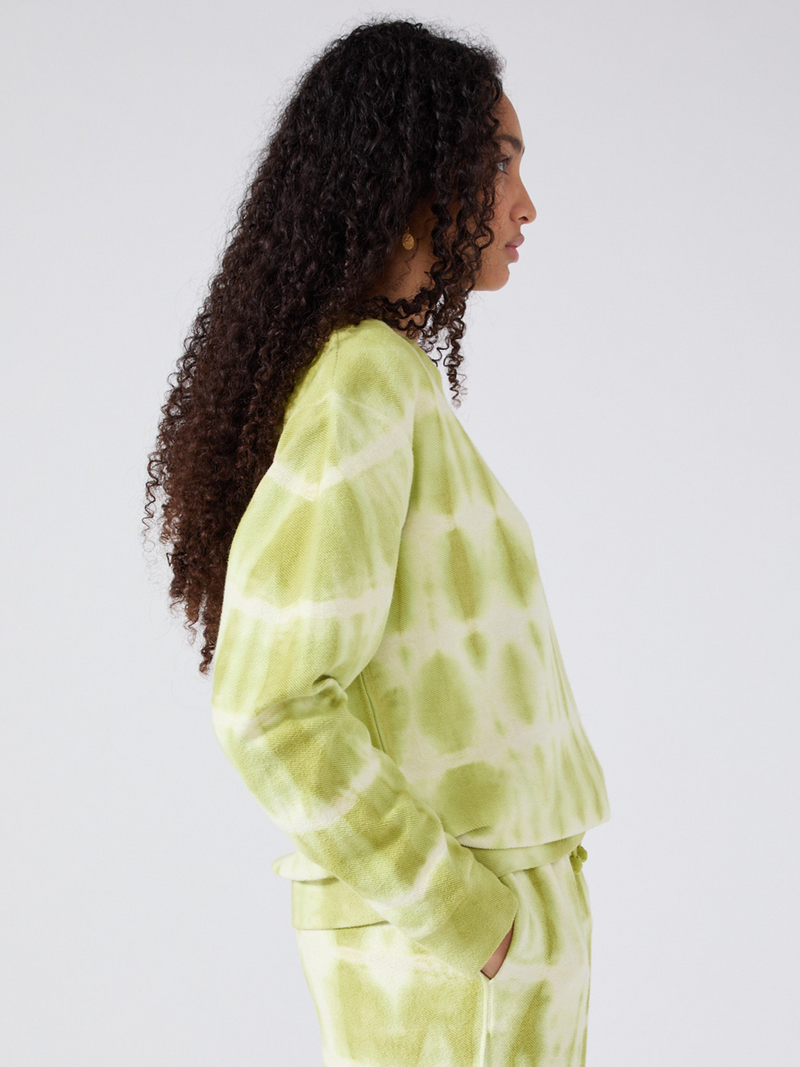 Hayley Menzies Janis Sweatshirt Chartreuse