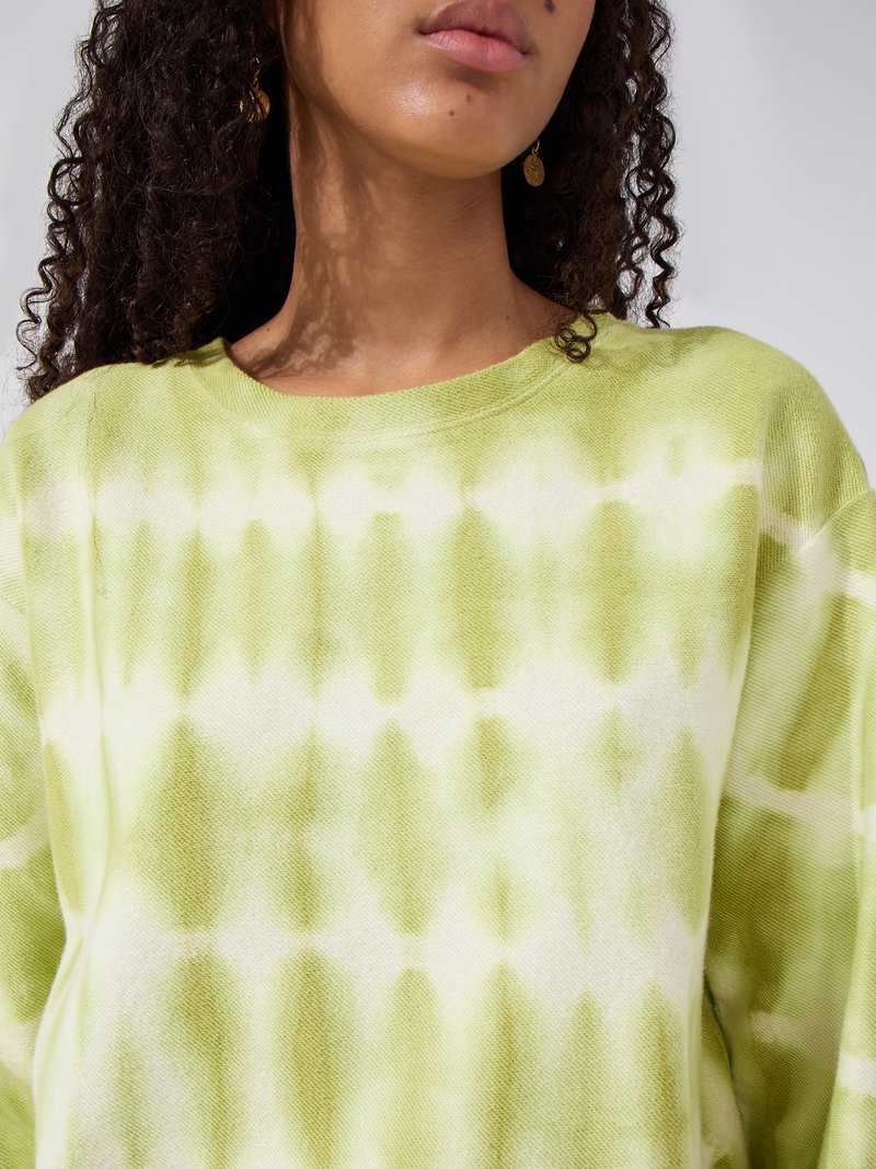 Hayley Menzies Janis Sweatshirt Chartreuse