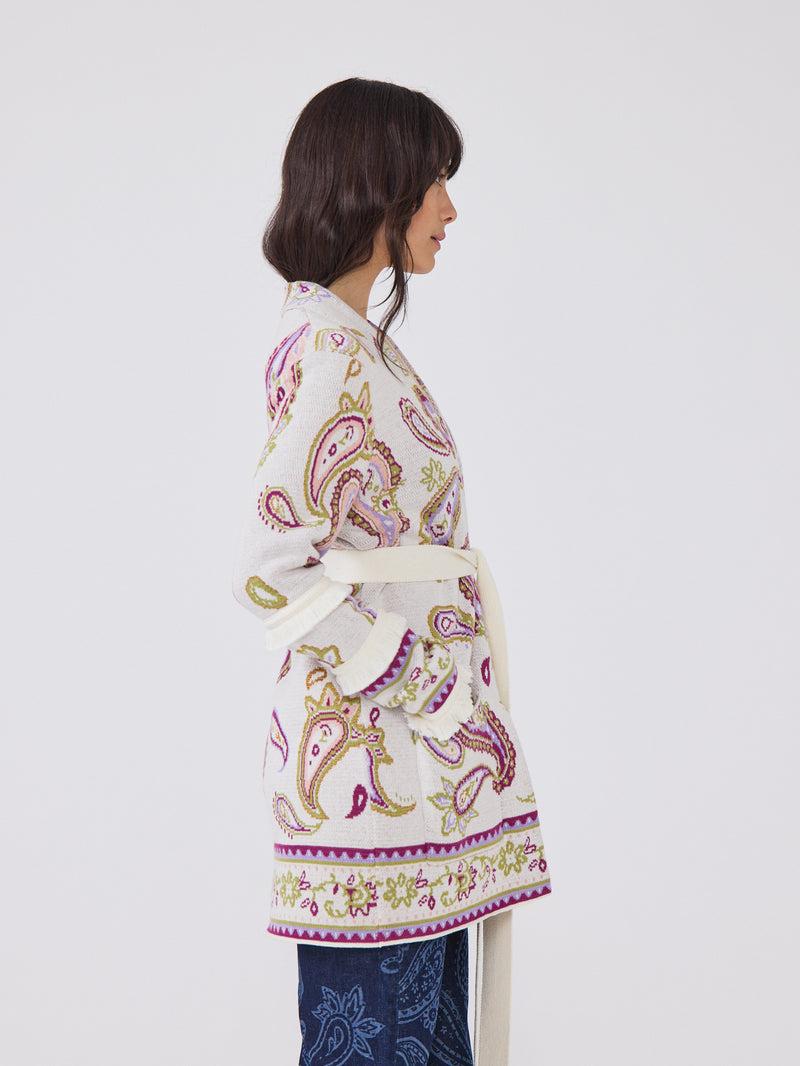 Hayley Menzies Jimi Cardigan Cream