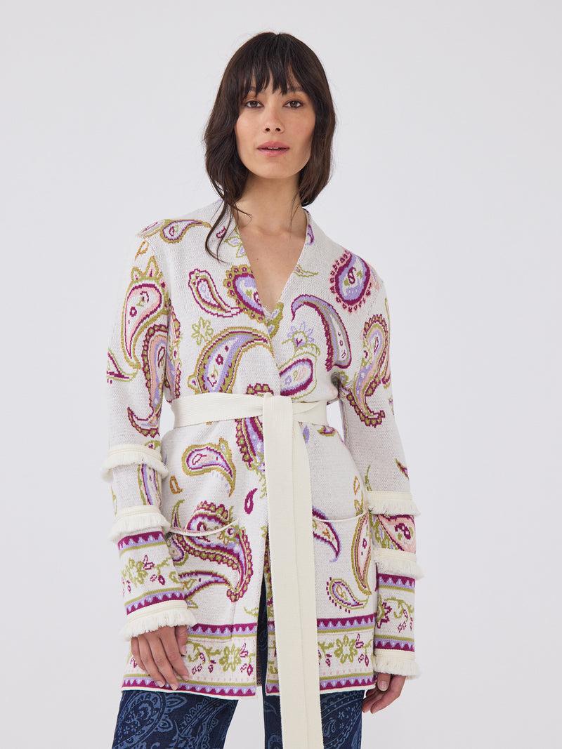 hayley menzies Jimi Cardigan Cream