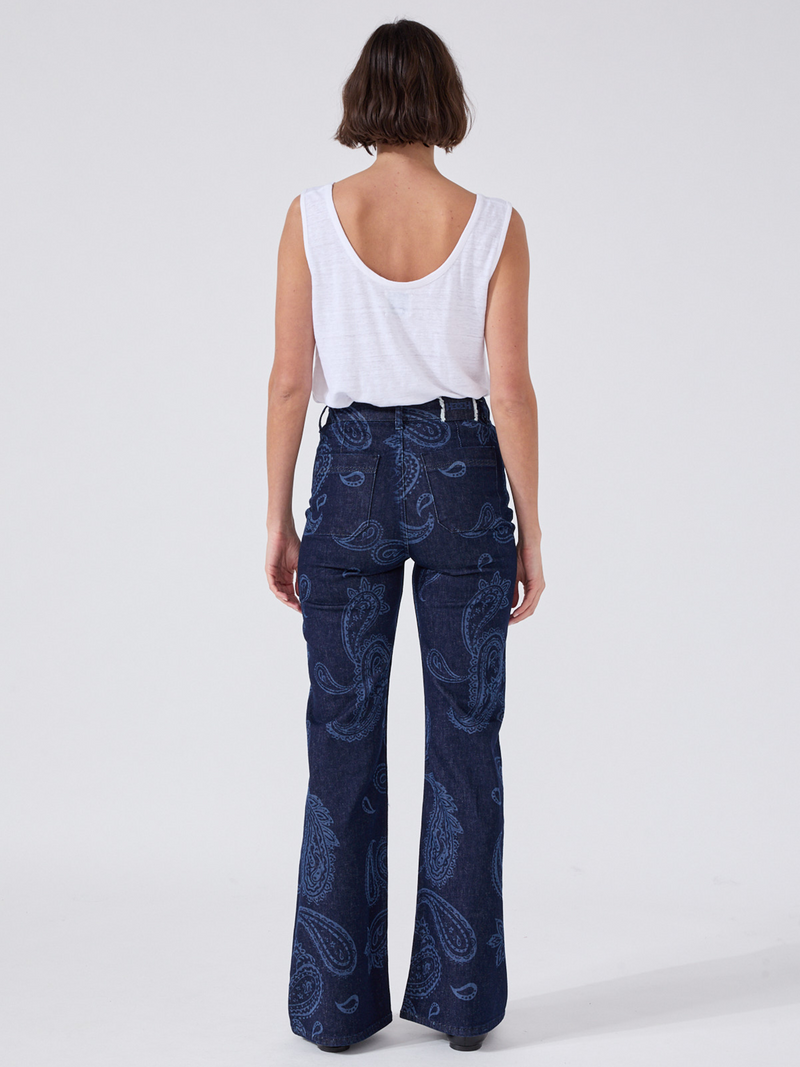 Hayley Menzies Jimi Flare Jeans Indigo
