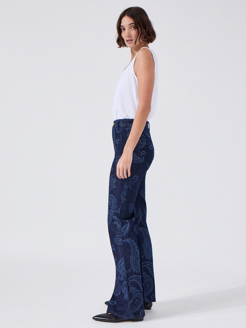 Hayley Menzies Jimi Flare Jeans Indigo