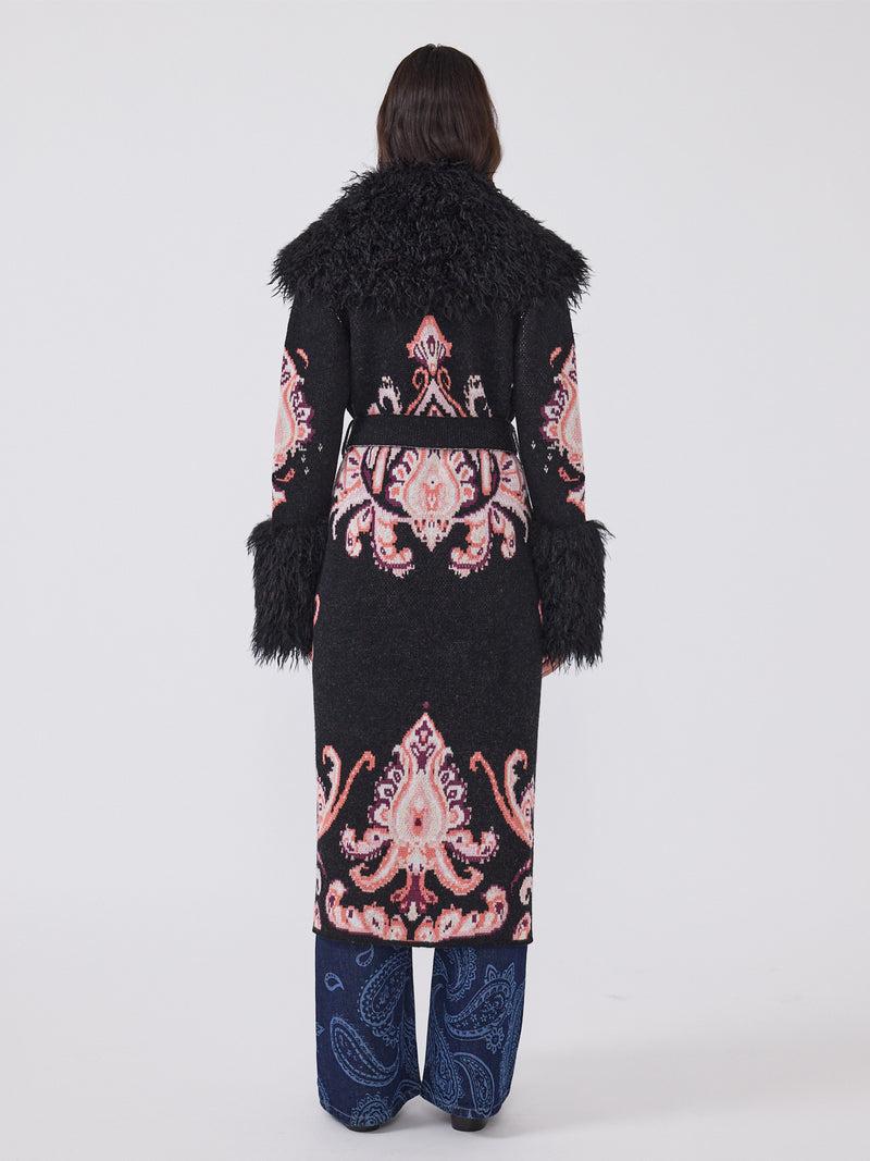 Hayley Menzies Jimi Merino Coat Black