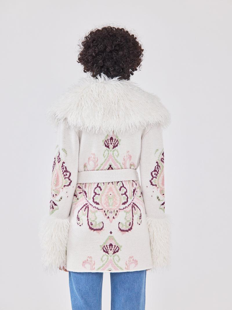 Hayley Menzies Jimi Merino Jacket Cream