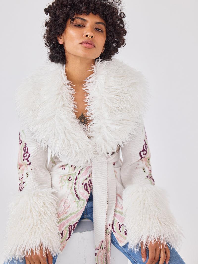 Hayley Menzies Jimi Merino Jacket Cream