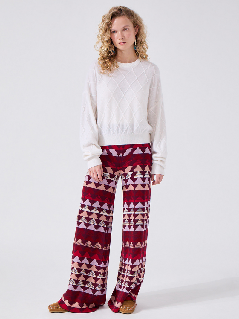 hayley menzies Marley Knitted Trousers Multi