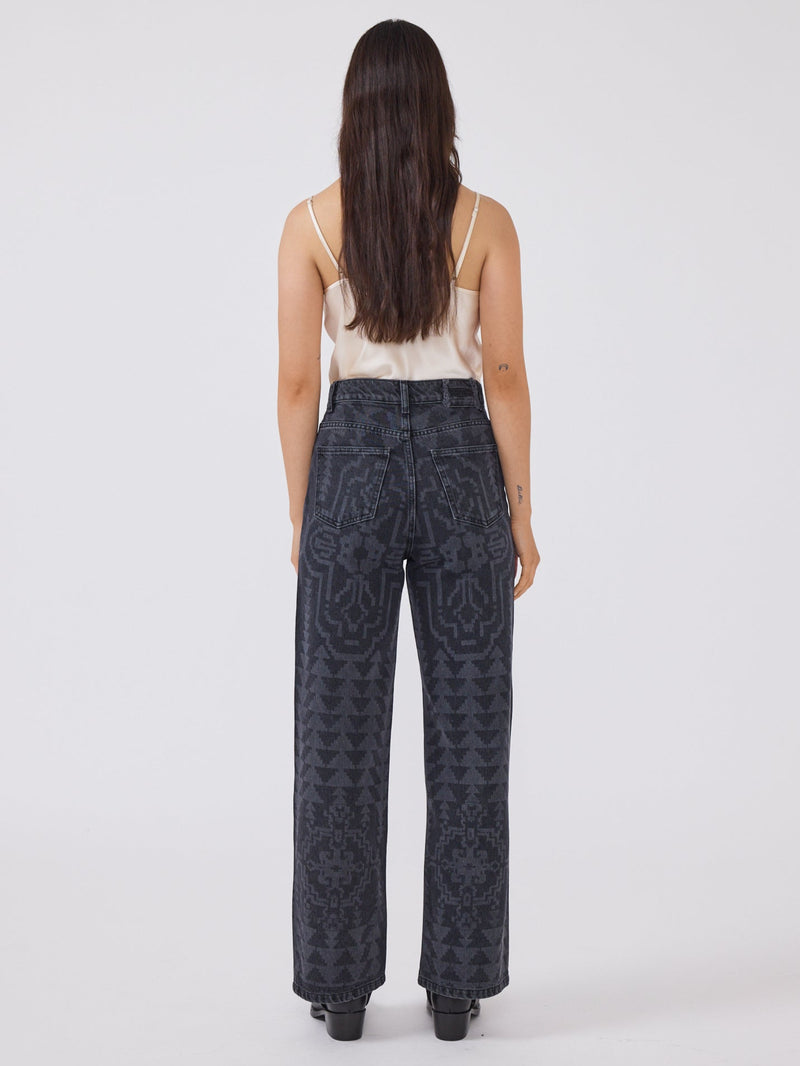 Hayley Menzies Marley Wide Leg Jeans Black