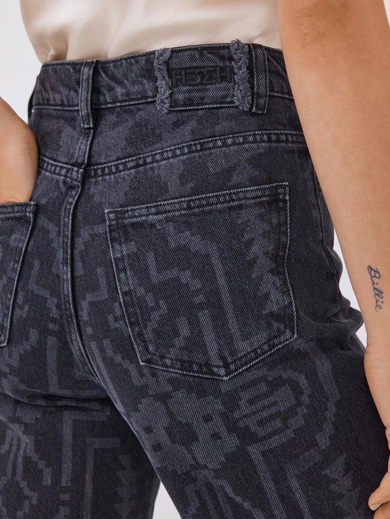 Hayley Menzies Marley Wide Leg Jeans Black