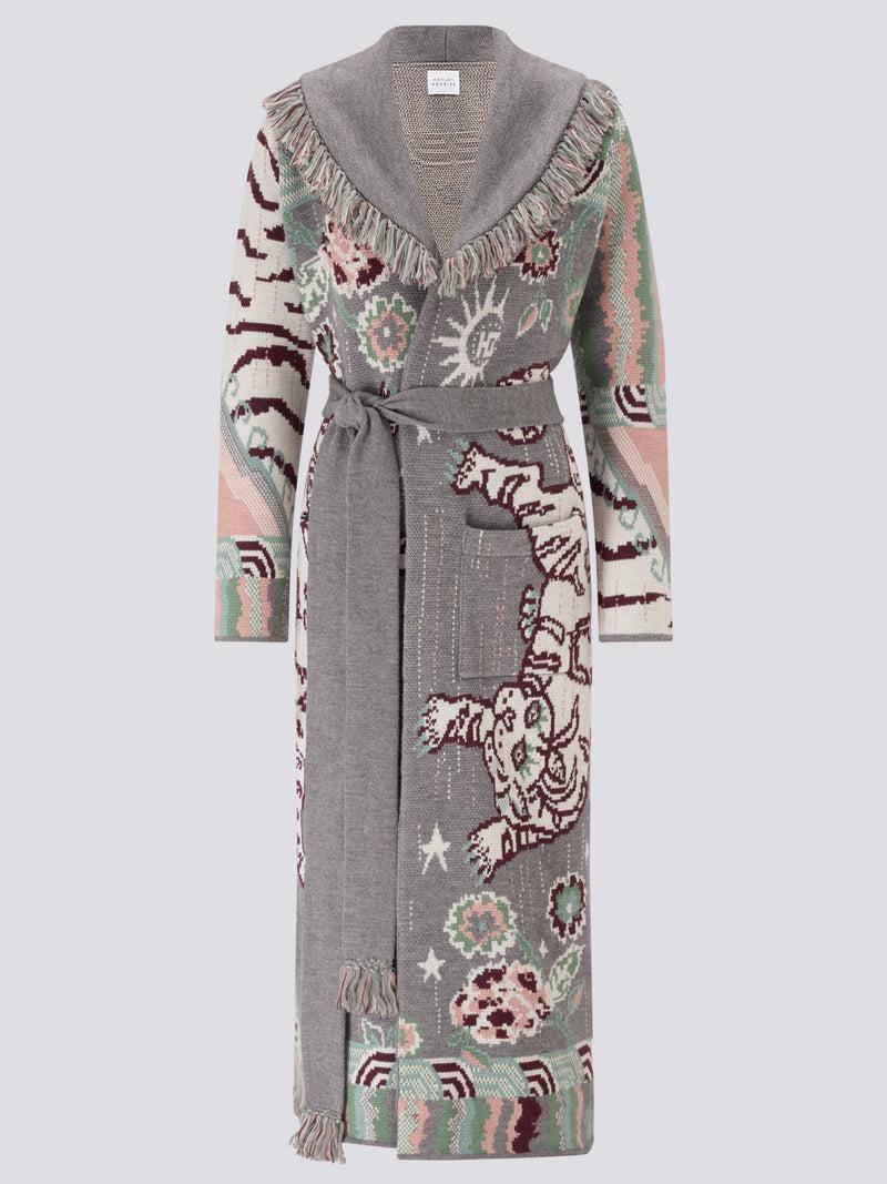 Hayley Menzies Tibetan Tiger Merino Duster Grey