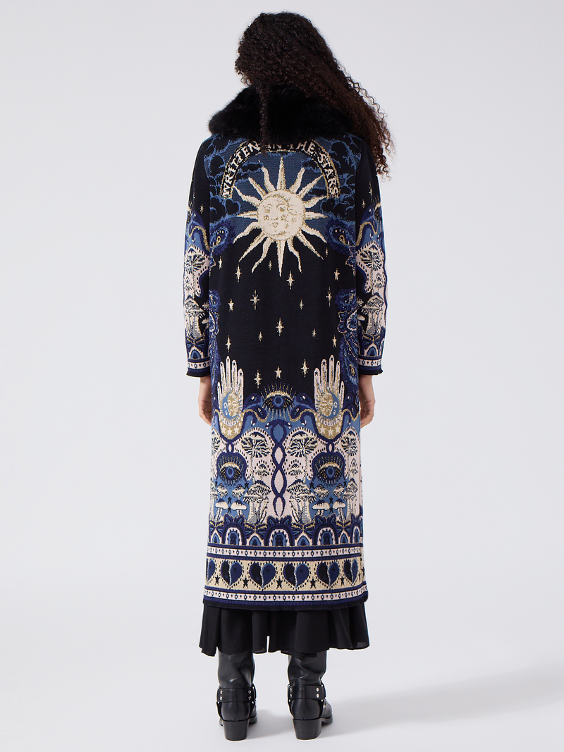 Hayley Menzies Written In The Stars Coat Black