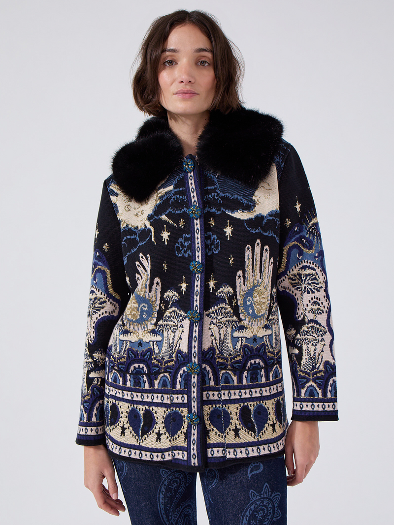 hayley menzies Written In The Stars Jacket Black