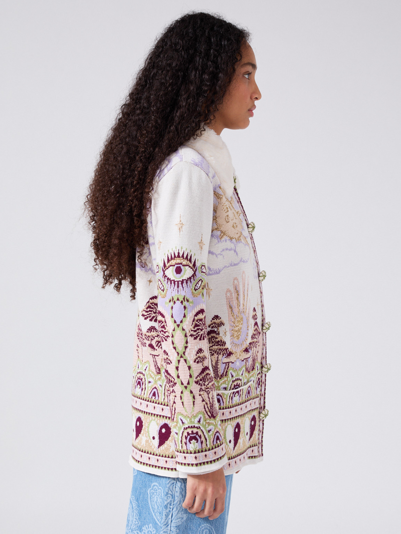 Hayley Menzies Written In The Stars Jacket Cream