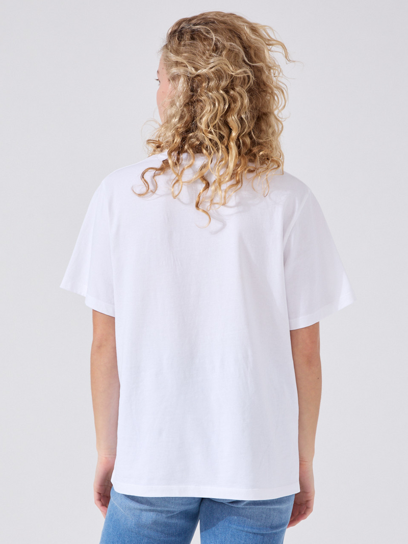 Hayley Menzies Written In The Stars Embellished T-Shirt White