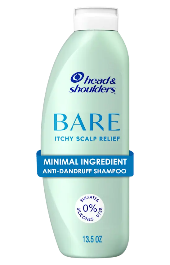 head & shoulders BARE Itchy Scalp Relief Dandruff Shampoo Anti-Dandruff Treatment