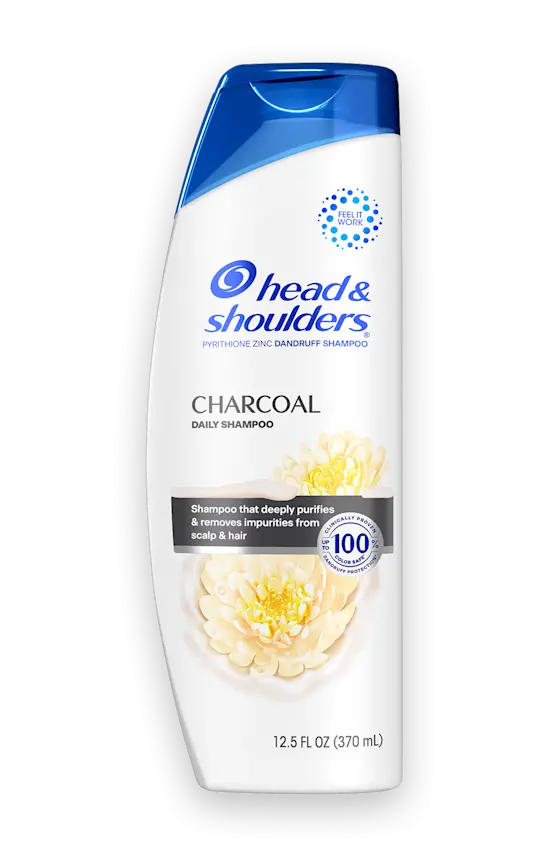 head & shoulders Charcoal Anti-Dandruff Shampoo for Daily Use Paraben Free