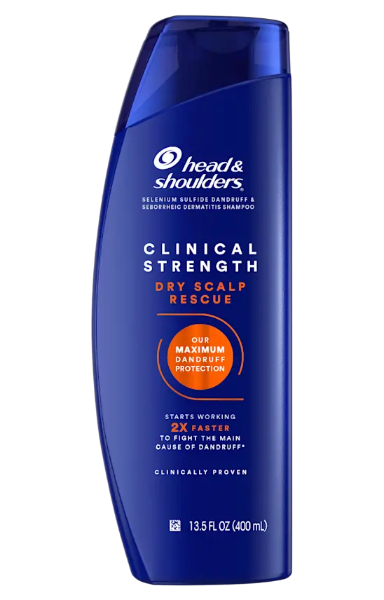 head & shoulders Clinical Strength Dry Scalp Rescue Shampoo for Stubborn Dandruff