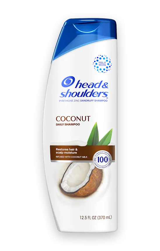 head & shoulders Coconut Anti-Dandruff Shampoo for Daily Use Paraben Free
