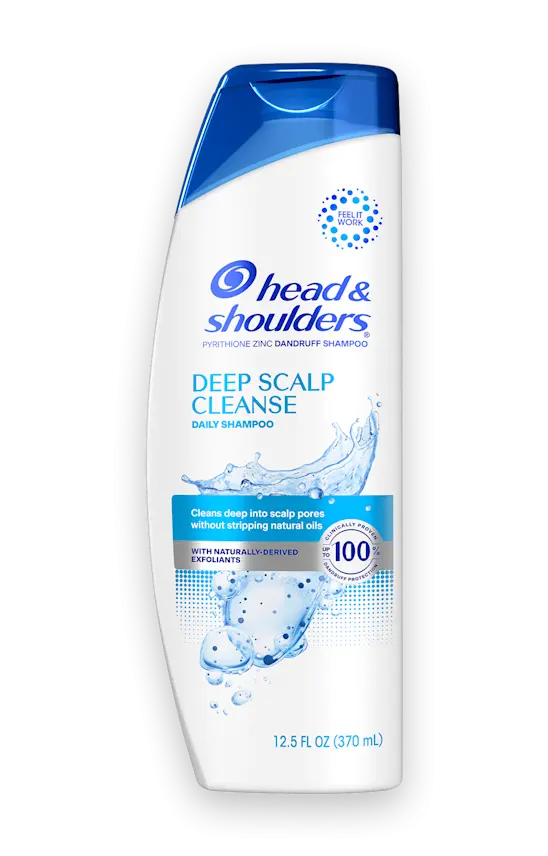 head & shoulders Deep Scalp Cleanse Anti-Dandruff Shampoo for Daily Use Paraben Free