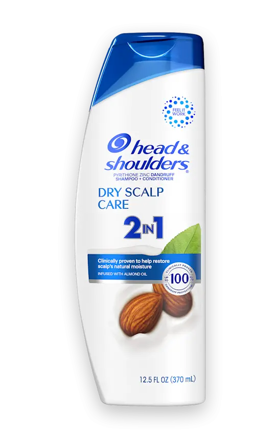 head & shoulders Dry Scalp Care Anti-Dandruff 2 in 1 Shampoo and Conditioner for Daily Use Paraben Free